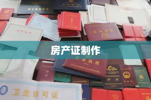 潼关房产证制作