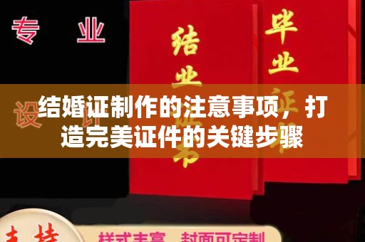 潼关结婚证制作的注意事项，打造完美证件的关键步骤