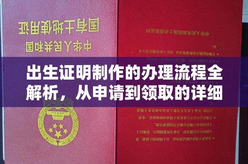 潼关出生证明制作的办理流程全解析，从申请到领取的详细指南