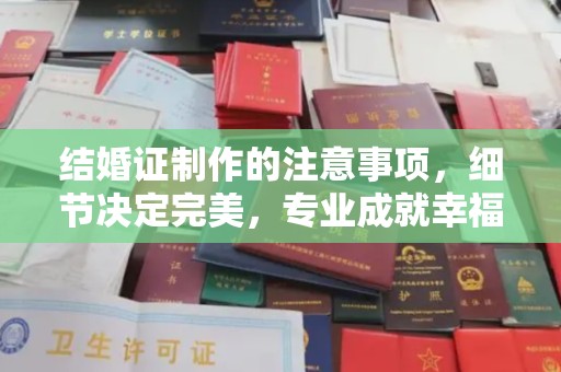 潼关结婚证制作的注意事项，细节决定完美，专业成就幸福