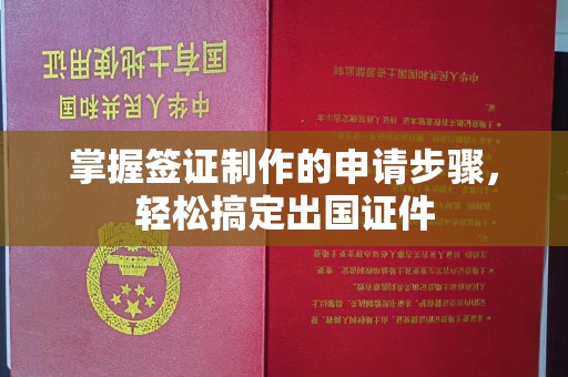 潼关掌握签证制作的申请步骤，轻松搞定出国证件
