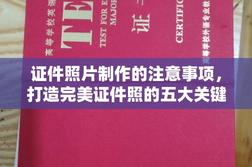 潼关证件照片制作的注意事项，打造完美证件照的五大关键点